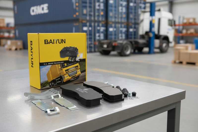 Тормозная колодка BAIYUN CP2223 сертификация ECE R90 для легковых автомобилей
