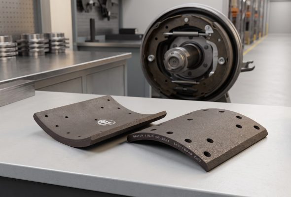 What is WVA 19032 brake lining - commercial vehicle drum brake lining profile for BPW truck and trailer applications